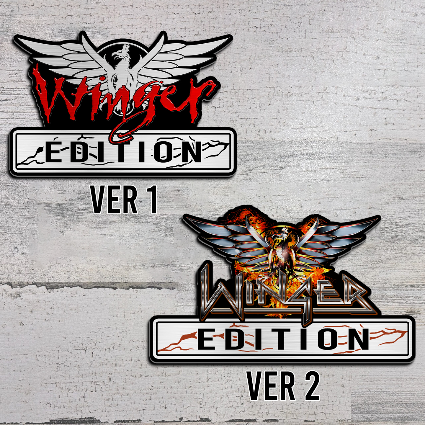 Winger Edition Car Emblem