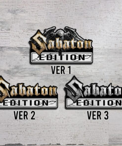 Sabaton Edition Car Emblem