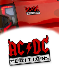 AC/DC Edition Car Name Emblem Version 2