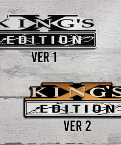 King’s X Edition Car Emblem