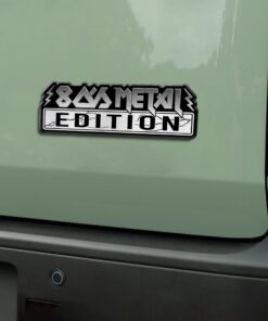 80’s Metal Edition Car Emblem