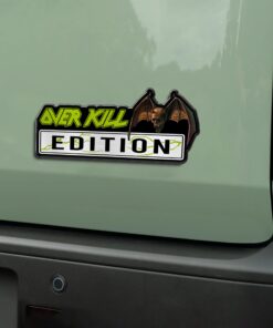 Overkill Chaly Edition Car Emblem