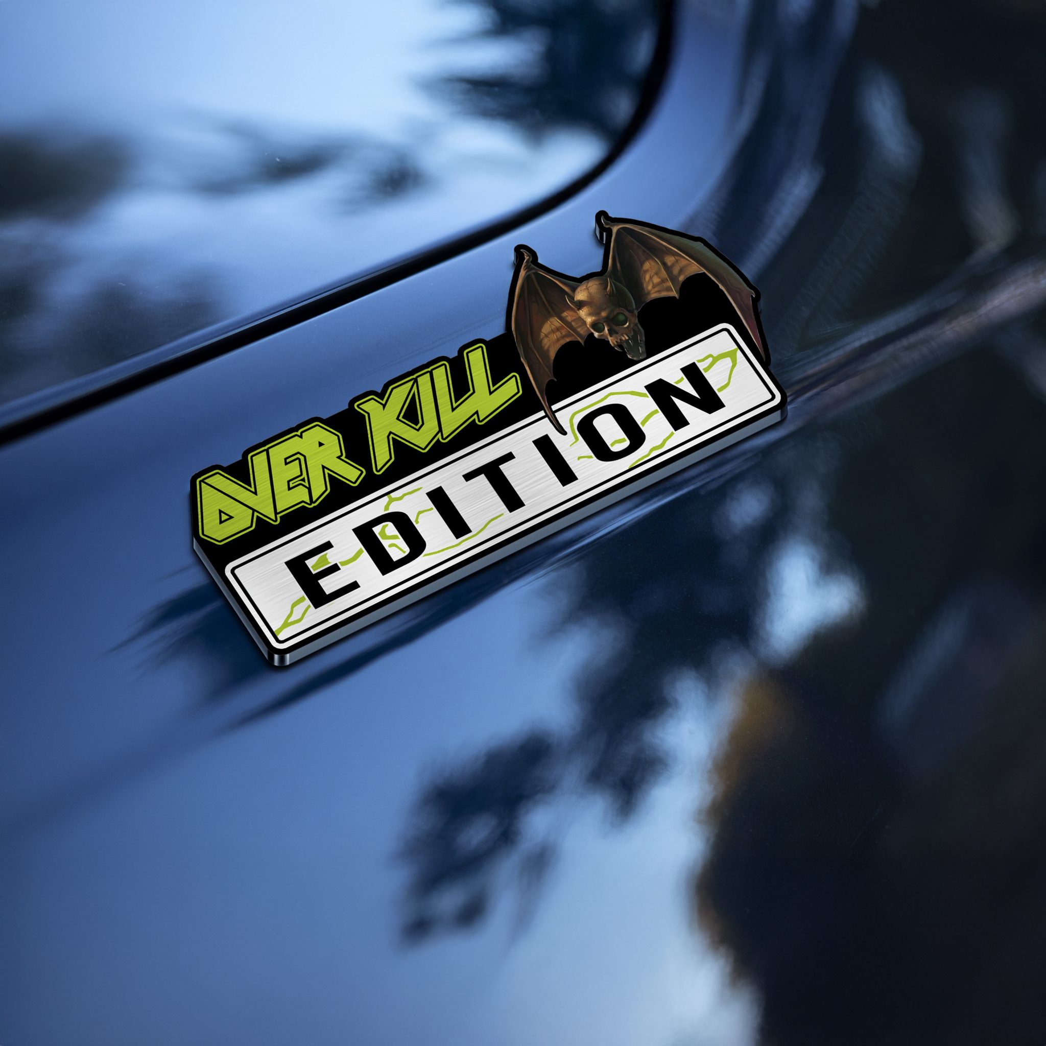Overkill Chaly Edition Car Emblem - Image 2