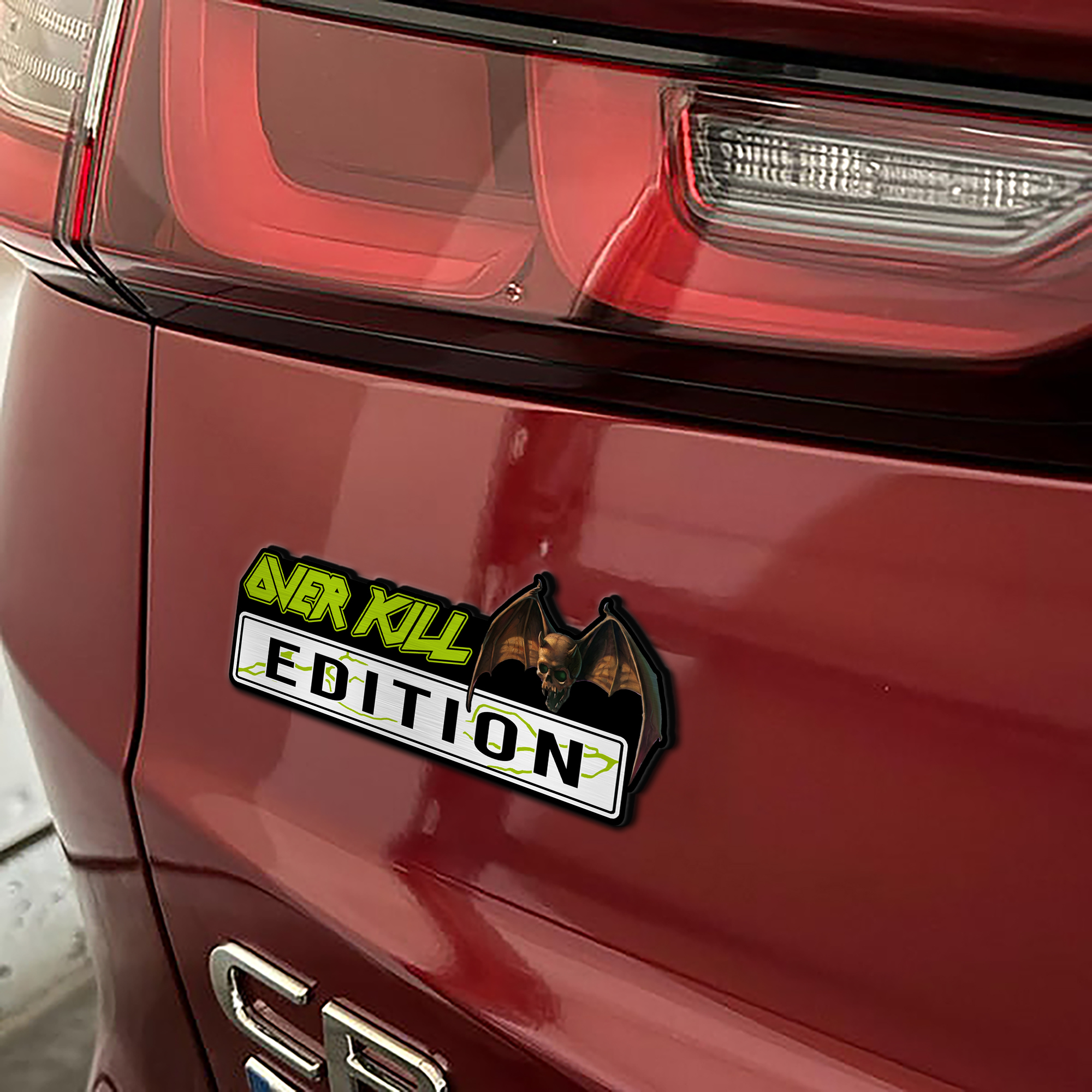 Overkill Chaly Edition Car Emblem - Image 4