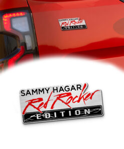 Sammy Hagar Red Rocker Edition Custom Car Emblem