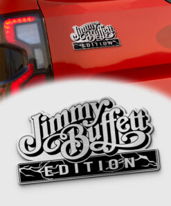 Jimmy Buffett Edition Laser Engraved Car Emblem