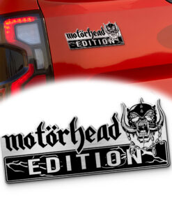 Motörhead Edition Laser Engraved Car Name Emblem