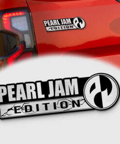 Pearl Jam Edition Laser Engraved Car Emblem Version 2