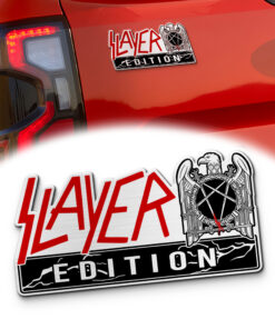 Slayer Edition Laser Engraved Car Emblem Version 2
