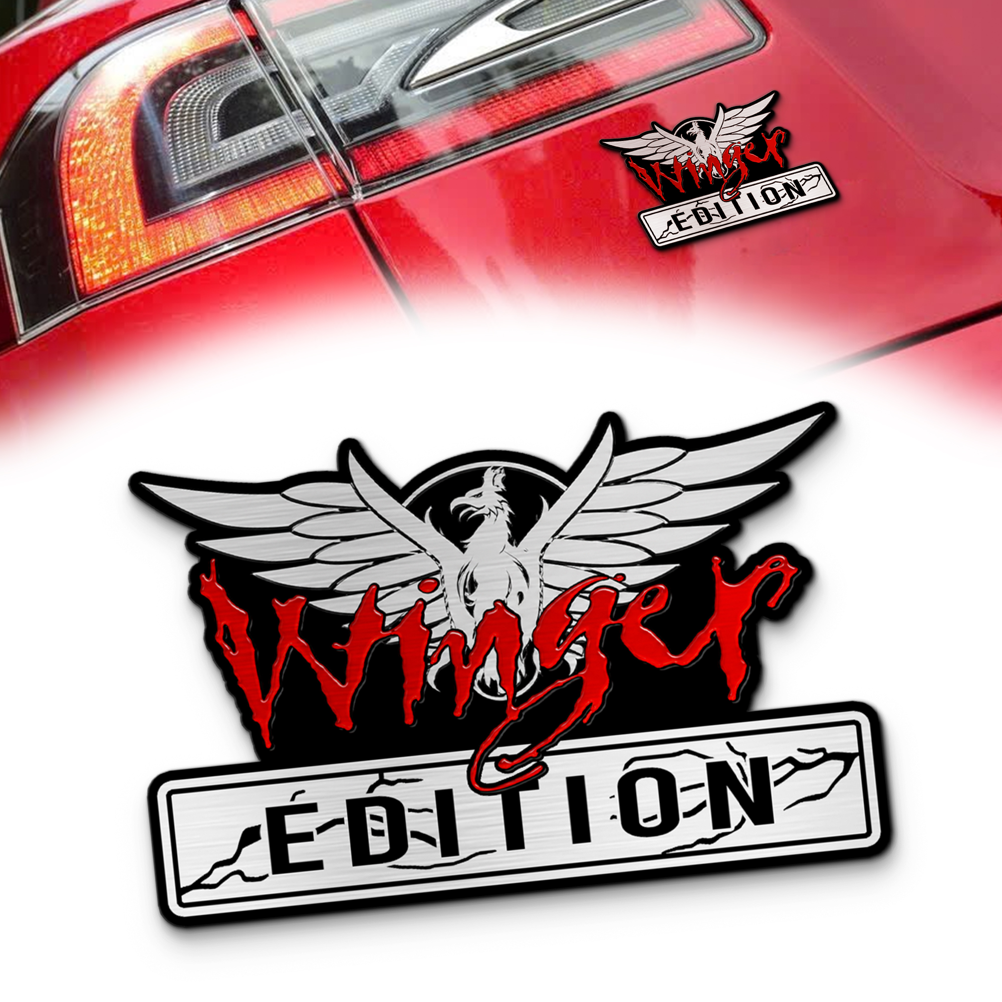 Winger Edition Car Emblem - Image 2