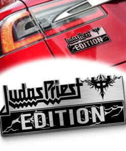 Judas Priest Edition Laser Engraved Car Name Emblem