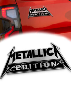 Metallica Edition Car Name Emblem Version 2