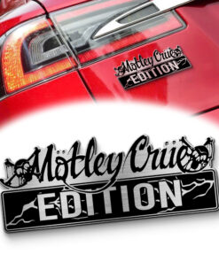 Mötley Crüe Edition Laser Engraved Car Name Emblem