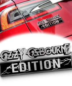 Ozzy Osbourne Edition Laser Engraved Car Name Emblem