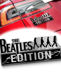 The Beatles Edition Laser Engraved Car Name Emblem