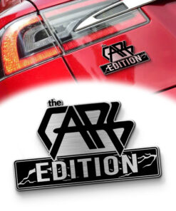 The Cars Edition Laser Engraved Car Name Emblem