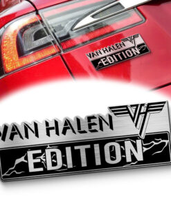 Van Halen Edition Laser Engraved Car Name Emblem