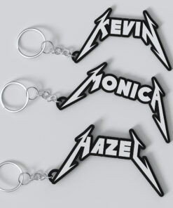 Custom Metal Band Keychain