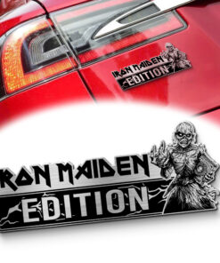 The Book Of Souls Edition Laser Engraved Car Name Emblem